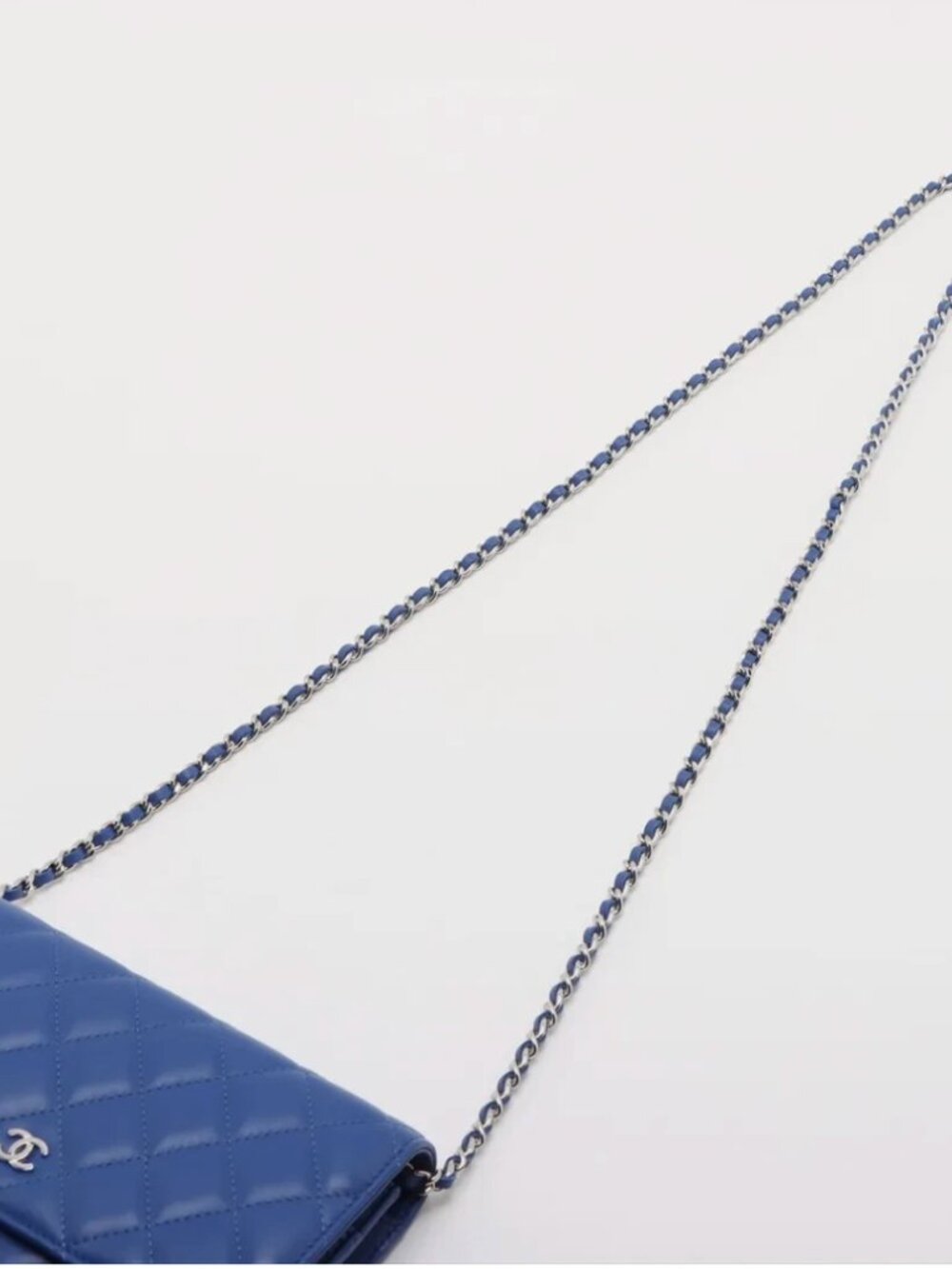 Chanel Blue Wallet on Chain - Picture 4 of 5